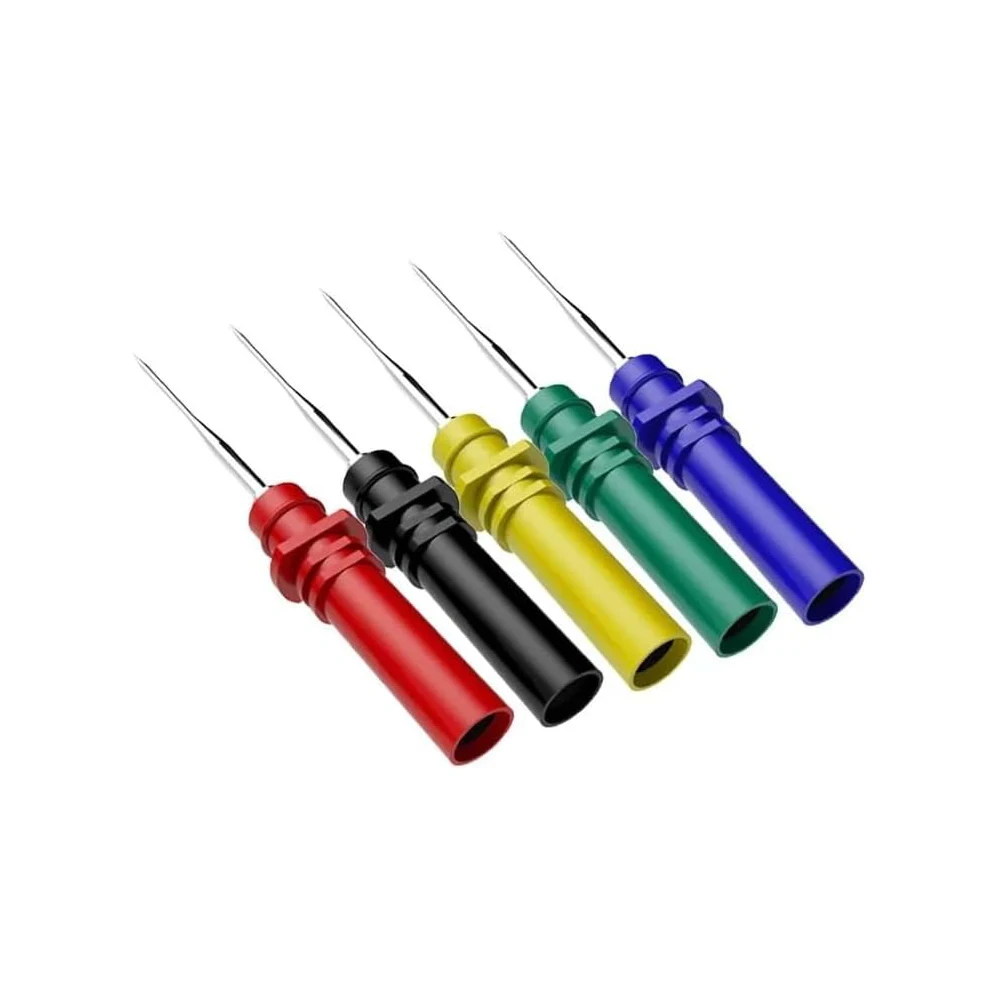 15pcs Automotive Diagnostic Test Probe Puncture Needles Oscilloscope Probe Pins Set Repair Tool Accessories