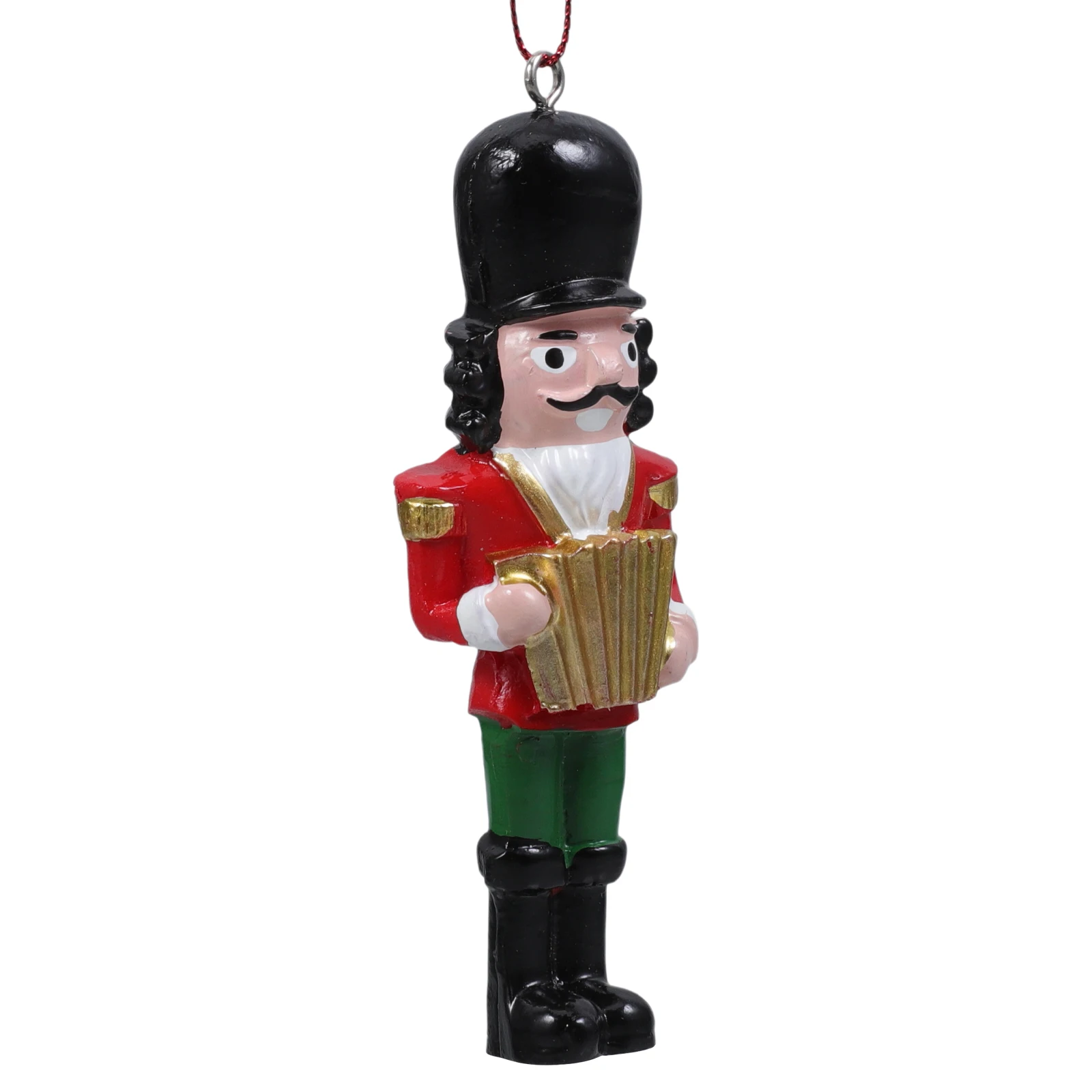 Nutcracker Pendant Christmas Nutcrackers Decoration Mini Figures Ornaments Halloween Classic Soldier Figurine Resin Desktop Man