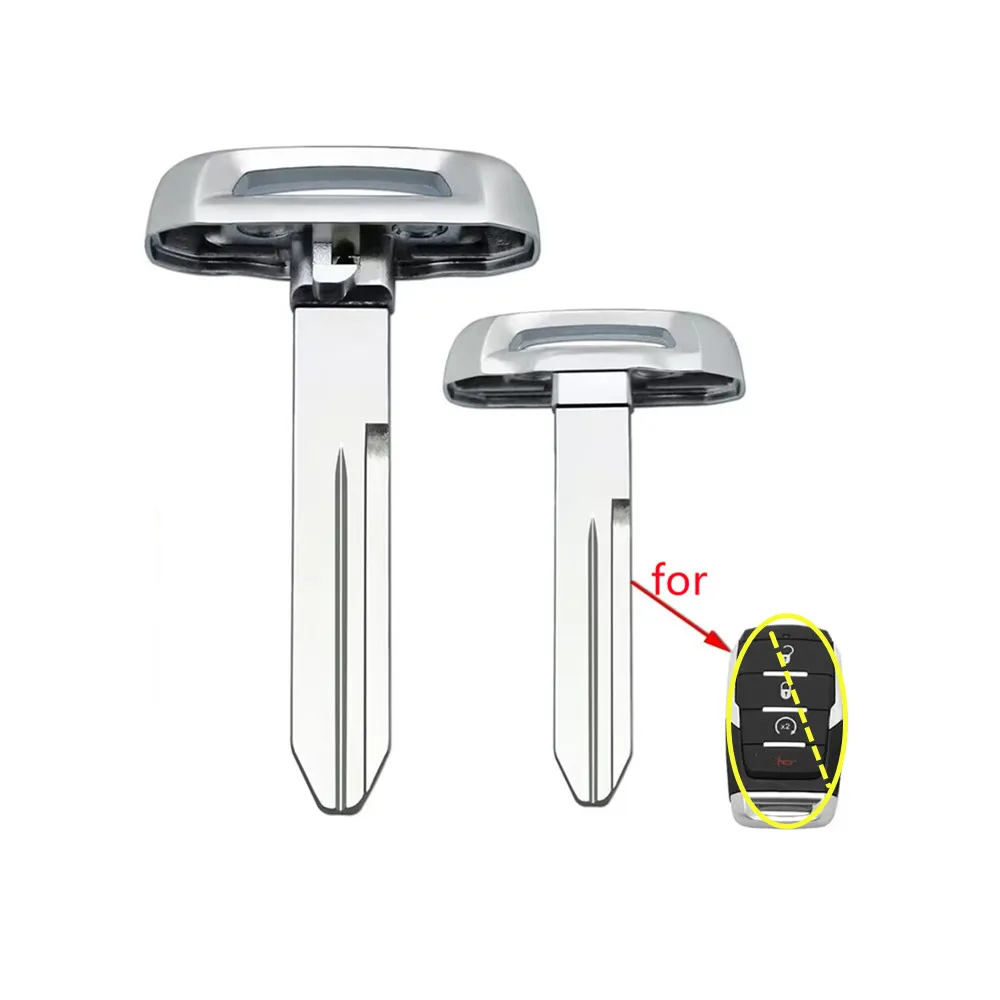10pcs/lot Emergency Insert Key Blade Replacement for Dodge RAM Smart Card Key Uncut