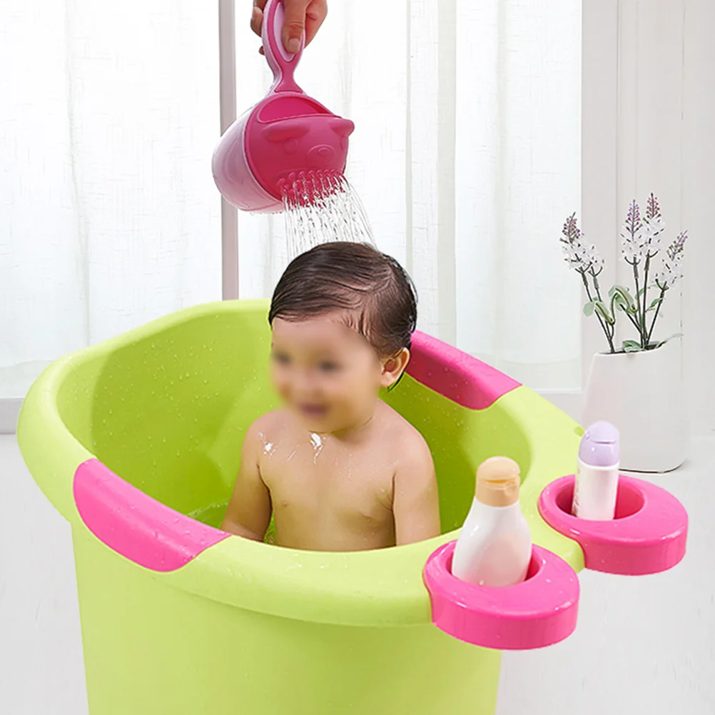 Delicate Effective Shampoo Cup Bath Spoon for Baby Taking Shower (Random Color) Baby Spoon Shower