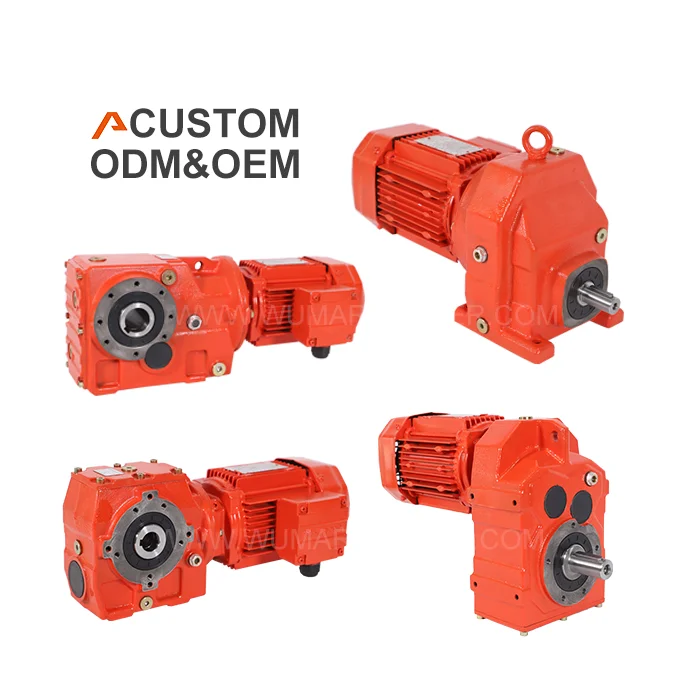 Cycloidal Gearbox 24V AC/DC 90 Degree Motor Reducer ODM Customizable 20  Hollow Shaft 20:1 Ratio  ISO9001 Certified