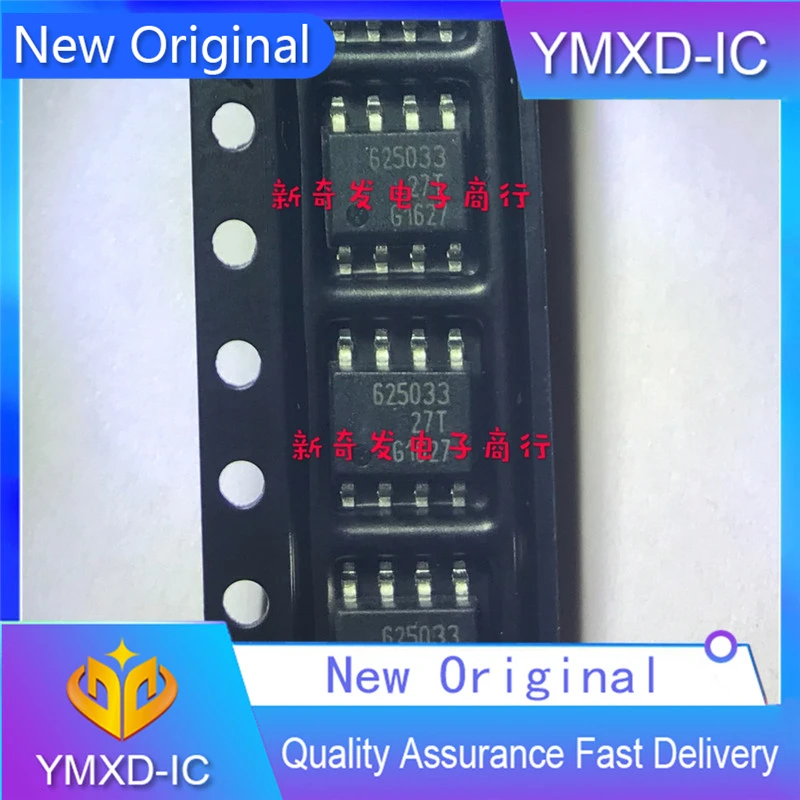 Compteur de voiture à led 625033 LED, 10 pièces/lot, haute vitesse, peut Communication, puce vulnérable, Spot d'origine, en Stock
