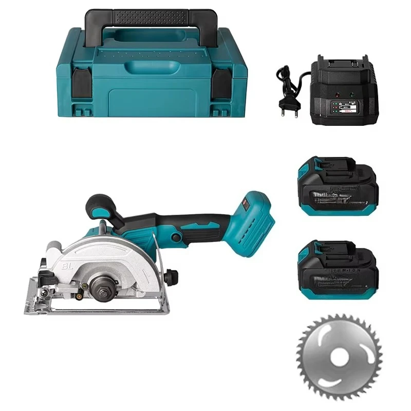 Power Circular Saw Portable Slotting Marble Machine Cordless Chainsaw High Power Stone Cutting Machine Electric Circular Saw