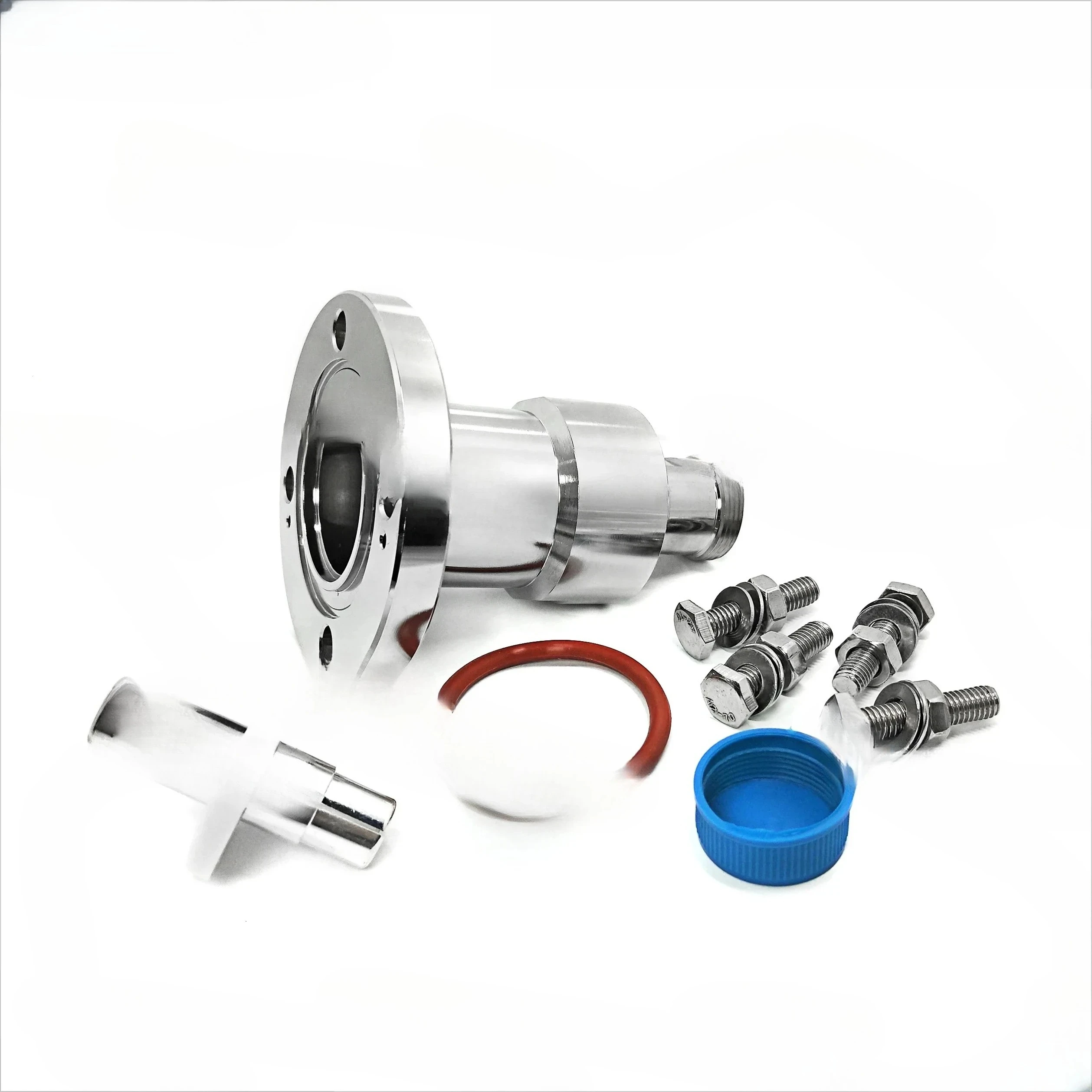 IF70 four-hole adapter 1-5/8 EIA flange to 7/16DIN female connector adapter