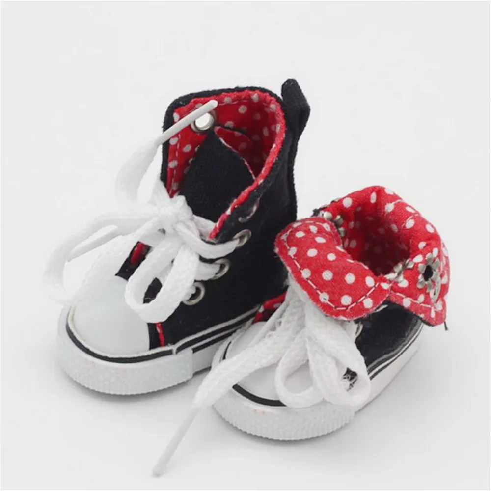 14.5 Inch Doll Shoes Boots High Top 5CM Canvas Shoes for EXO Doll Clothes Accessories Russian DIY Toy