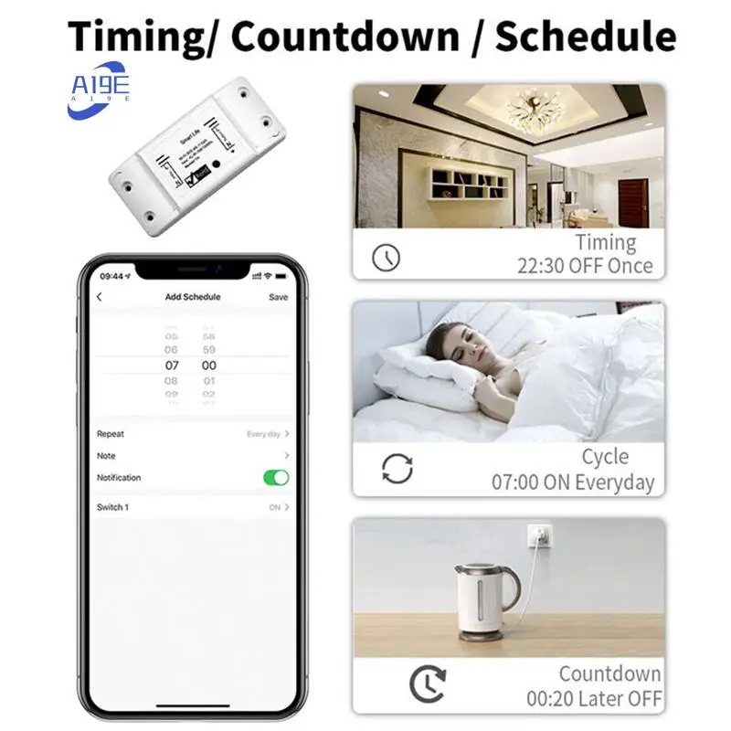 

A19E-Tuya Wi-Fi умный моторизованный шаровой клапан синхронизации воды умный переключатель электрический клапан с умной жизнью для Alexa Alice (1 дюйм) Easy T