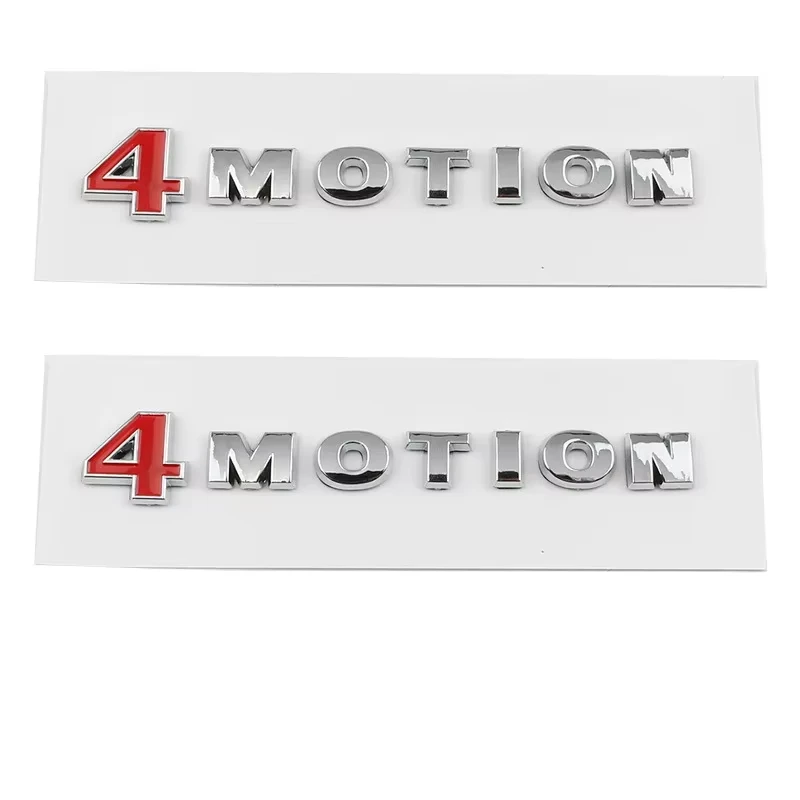 

3D ABS 4MOTION Letters Emblem Badge Car Rear Trunk Sticker For Volkswagen VW Passat Polo Tiguan Touareg Golf Bora MK4 Accessorie