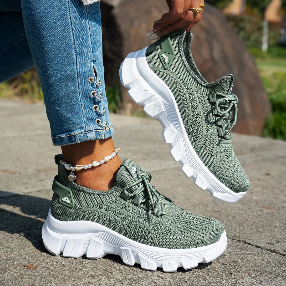 Damskie sneakersy casual, lekk – Women Shoes Qc recenzja i cena
