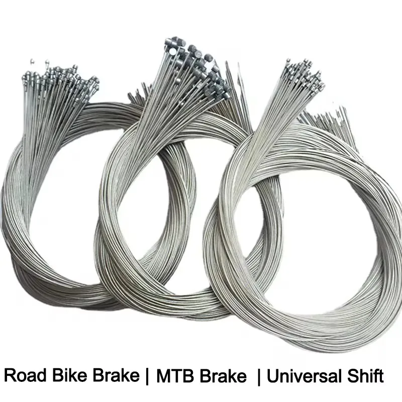 MTB Bicycle Brake Cable Line Shifter Road Bike Brake Inner Cable Wire Stainless Steel Shift Brake Wire Gear Bicycle Accessories