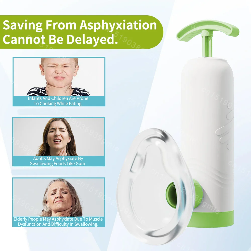 

NEW First Aid Anti Choking Automatic Device Chok Rescue Devices Breath Rescue Anti Asphyxia Emergency Tool Adults & Children Use