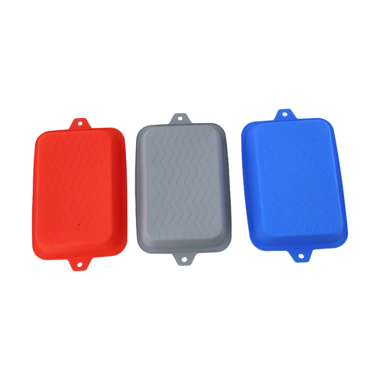 Home Barbecue 8.62'' L X 6'' W X 1.57'' H Reusable Grill Liners Grease Tray Liners Enhances Grilling Experience