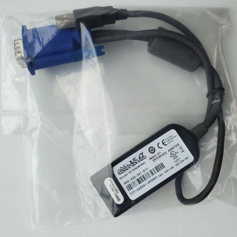 New For HP KVM USB HP 33604 Interface Adapter Cable 396633-001