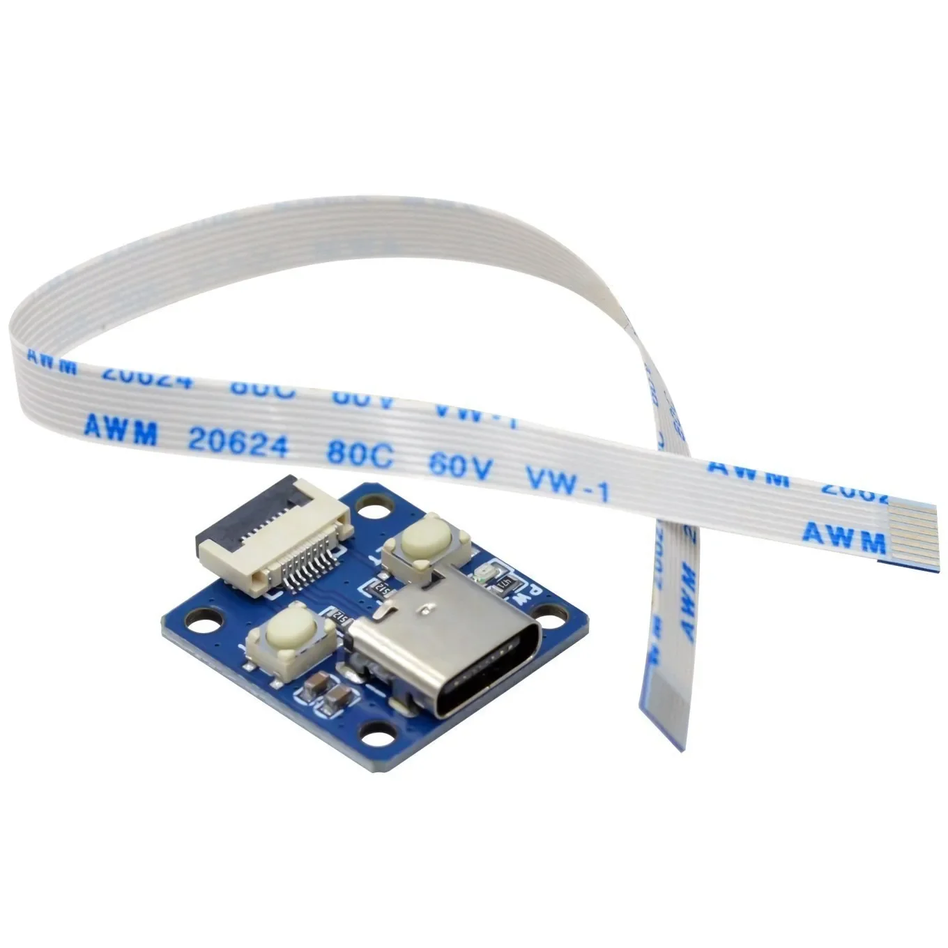 RP2040-Tiny Development Board Module RP2040 ZERO Raspberry Pi PICO USB Type C Interface 264KB SRAM 2MB Flash C/C++