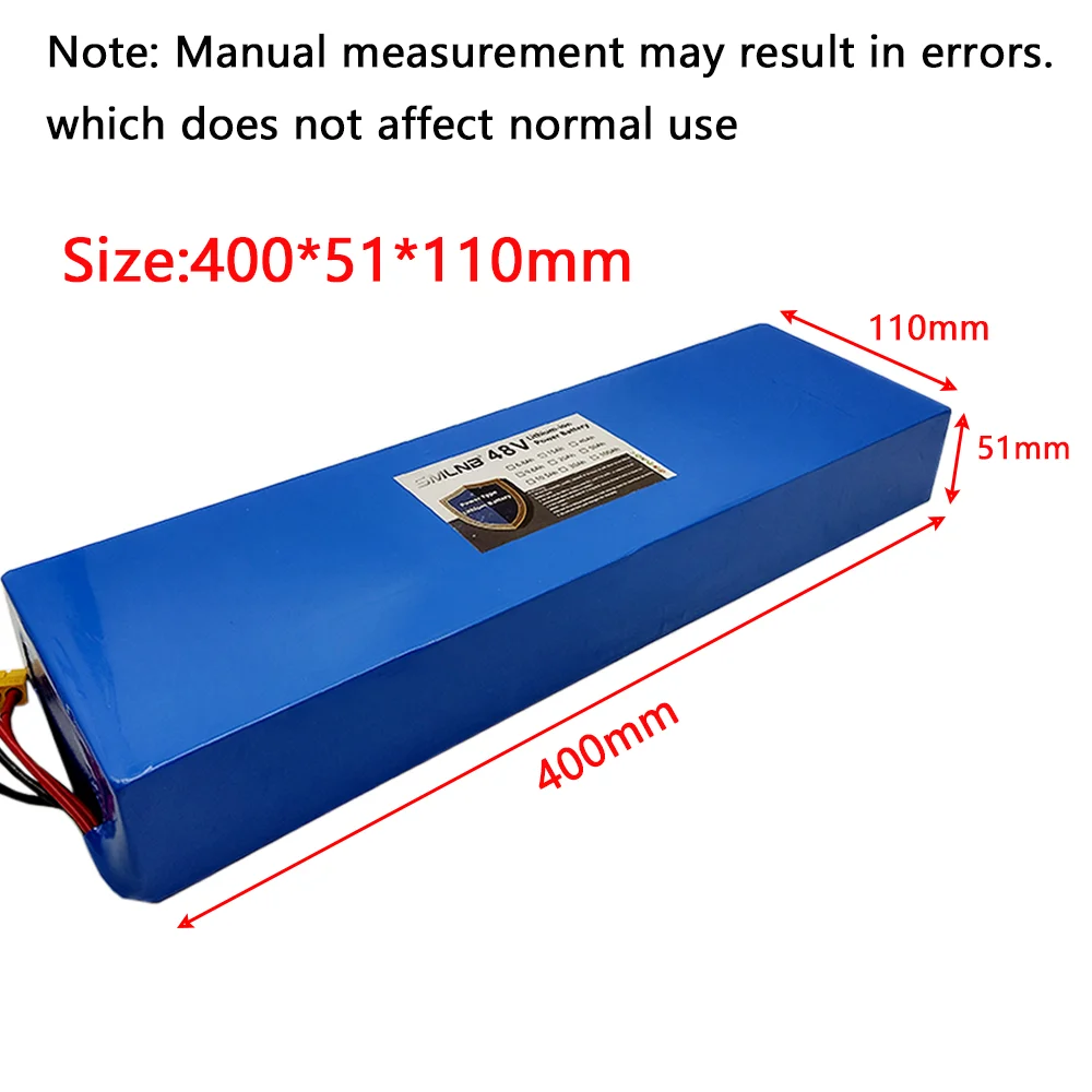 15000mAh Battery Pack 48V 13S4P 18650 Battery pack for Kugoo M4/M4Pro/MaxSpeed Electric Scooter with BMS Board Battery Pack