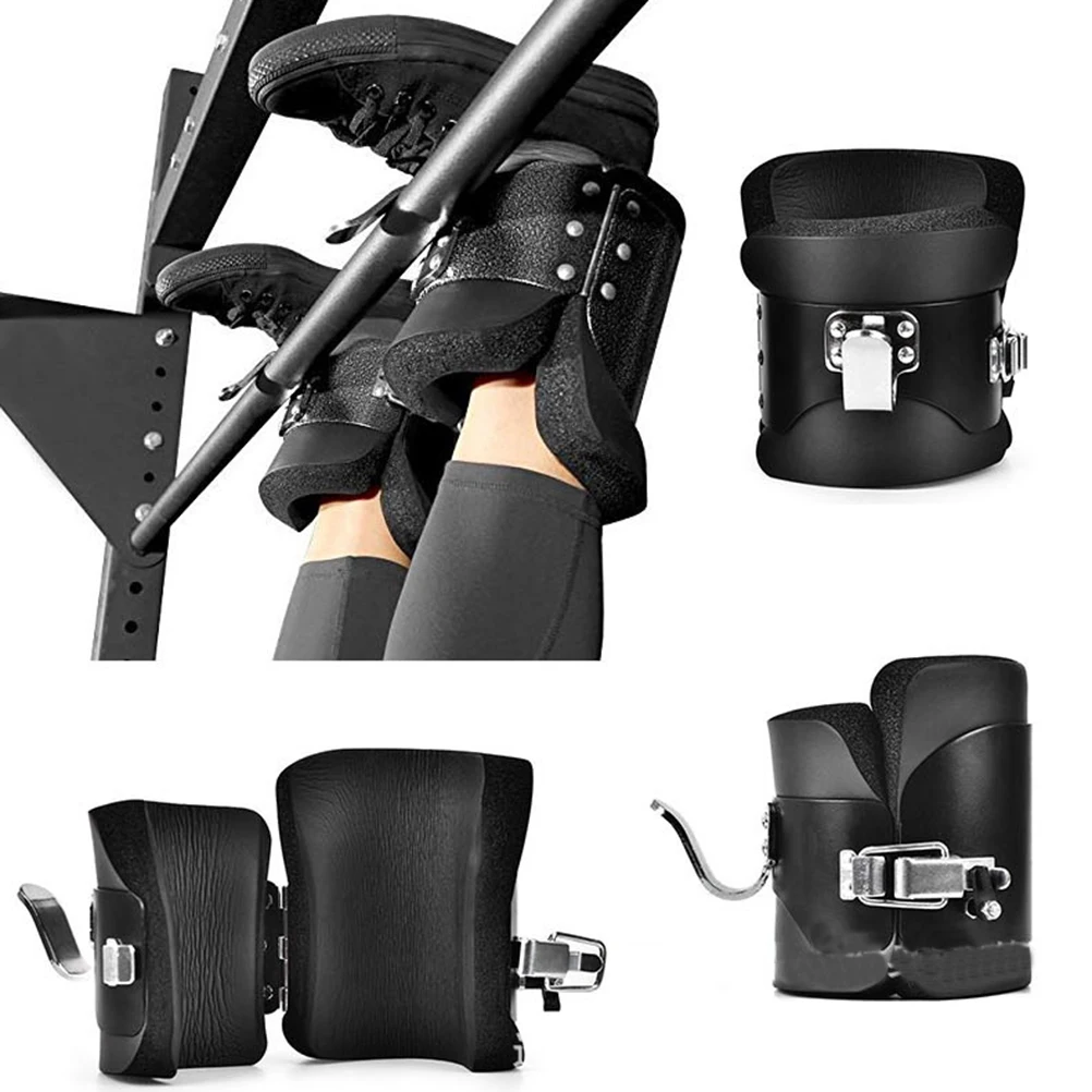 

Hanging Pull Up Boots 1 Pair Inversion Gravity Boots Hanging Pull Up Boots with Comfortable Foam Padding and Safe Locking Clips