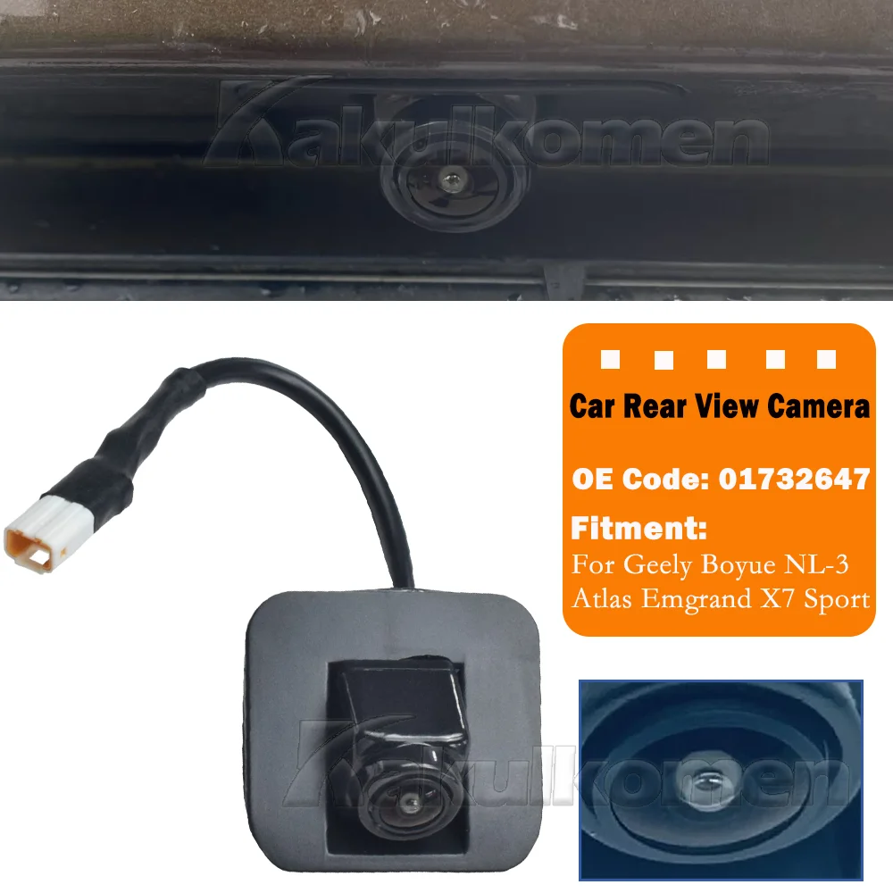 

Автомобильная камера заднего вида для BelGee X70 Farizon FX Geely Atlas Azkarra Boyue Emgrand X7 Sport Proton X70 2016 2017 2018