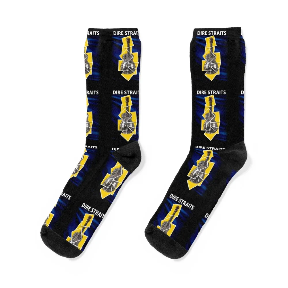 

Dire Straits Sultans Of Swing The Very Best Of Dire Straits Album Socks Soccer winter bright garter sport Socks For Girls Men's