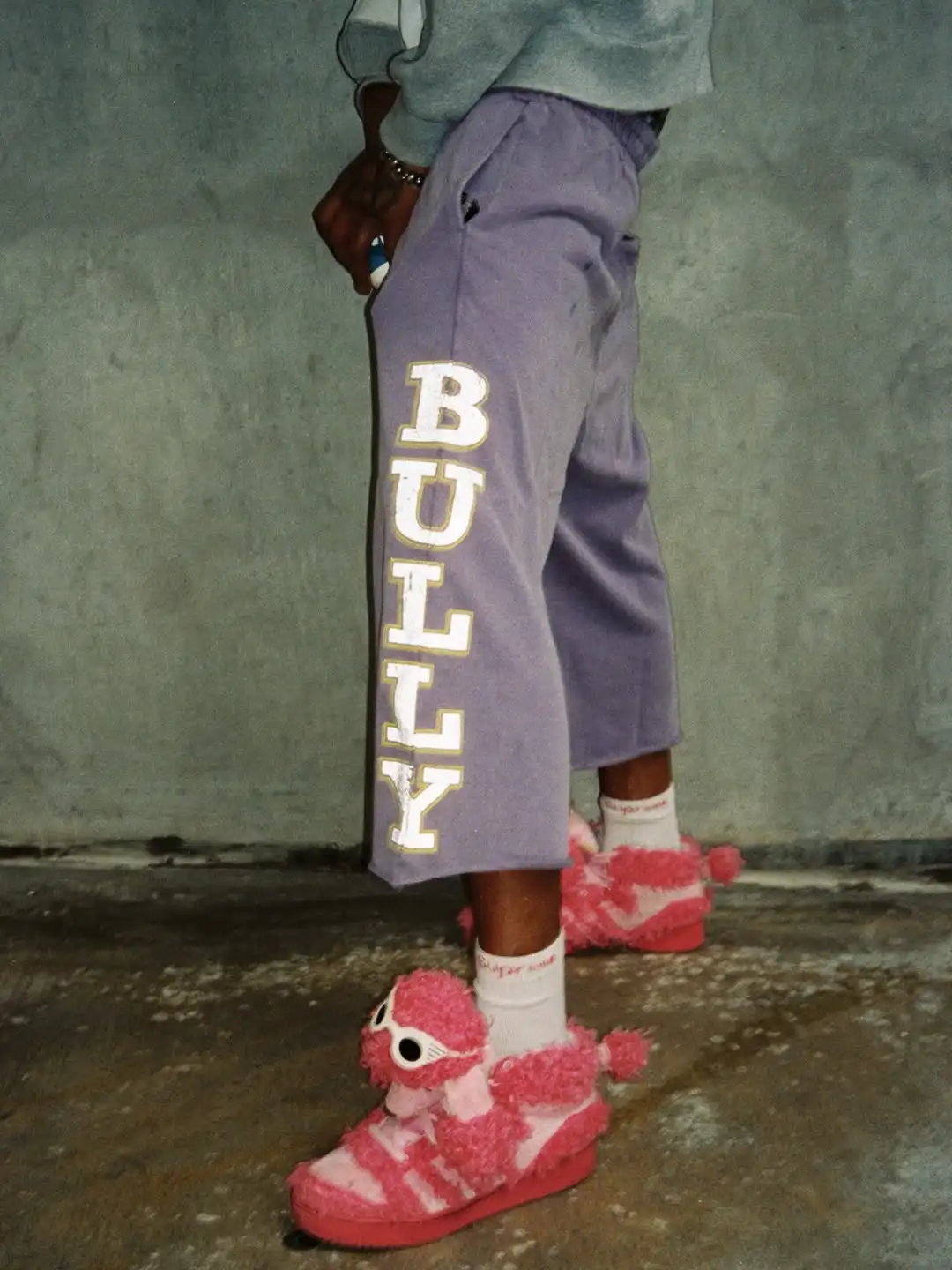Y2K Retro Drawstring Shorts Print Reflective Distressed Bermuda Shorts American Casual Streetwear Unisex Baggy Sweatpants