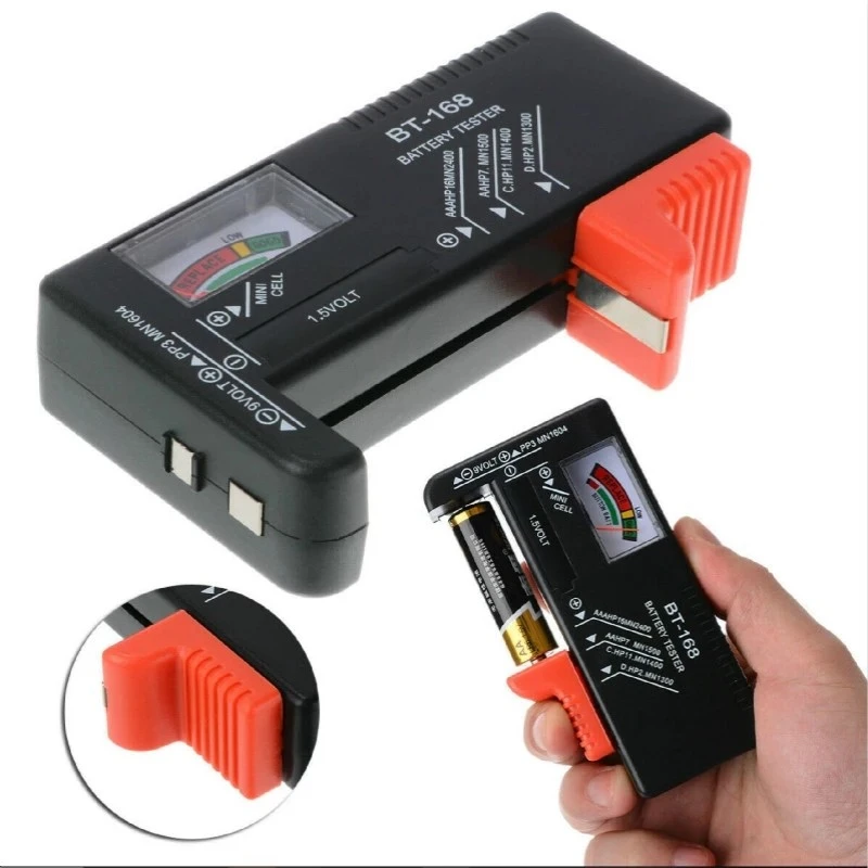 Digital dry cell voltage tester BT-168D battery power display battery capacity test table