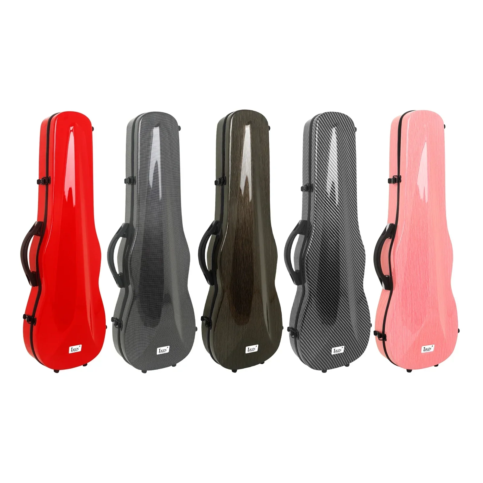 

Чехол для скрипки IRIN 4/4, сверхлегкая коробка из углеродного волокна, износостойкая сумка с двойным плечевым ремнем и гигрометром, аксессуары для скрипки