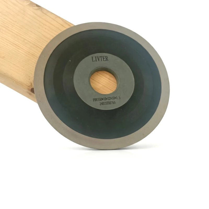 LIVTER Resin Bonded Grinding Wheel for Saw Blade Sharpening Machine, Φ125/150/200mm Abrasive Wheel