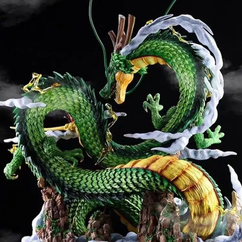 25cm dragon ball z shenron e son goku anime figura dbz estatueta estátua de pvc modelo boneca coleção brinquedo mesa ornamento crianças presentes