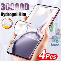4PCS Hydrogel Film For Honor Magic 7 Lite 6 Pro X8A X9A X7A X8B X7B Screen Protector Film For Honor 200 Lite 100 90 80 Pro Film