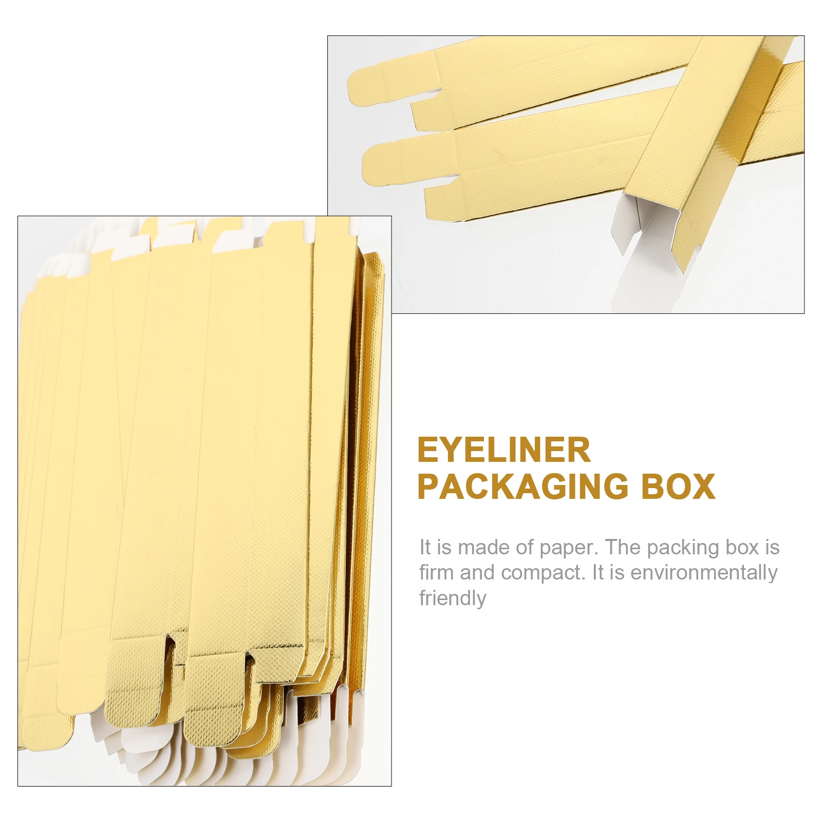 

50pcs Lipstick Packing Box Bulk Packaging Empty Gloss Boxes Lightweight Travel Storage Durable Quality Paper