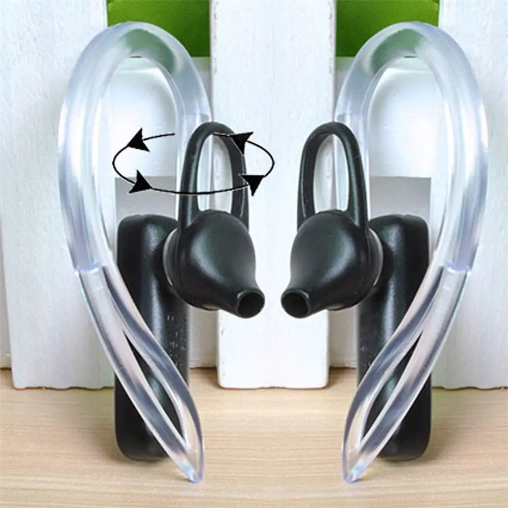 Silicone 6mm 7mm 8mm 10mm Bluetooth Transparent Headset Replacement Earhook Loop Clip Ear Hook