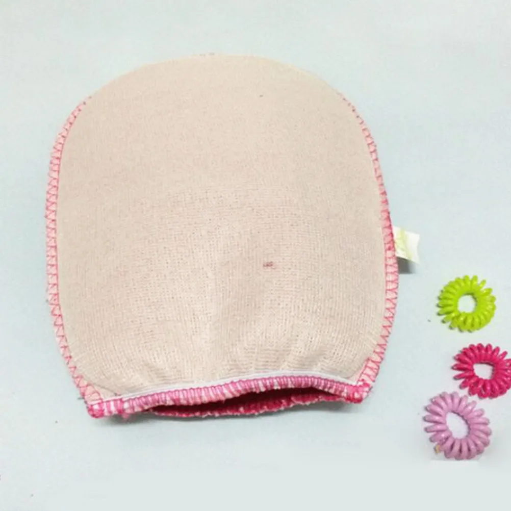 

2Pcs Bathing Gloves Exfoliating Scrubbing Gloves Strong Decontamination Body Mitt Dead Skin Pore Cleanser Shower Wash Glove
