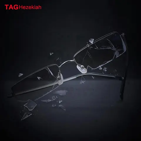 4 times hardness MR8 super tough anti-blue light aspheric surface prescription lens Special for frameless eyeglass frames