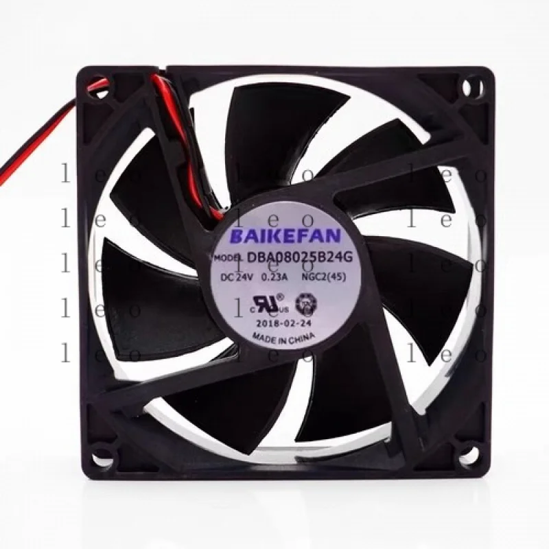 

CC for BAIKEFAN DBA08025B24G 8025 DC24V 0.23A 8CM 2-wire Inverter Cooling Fan