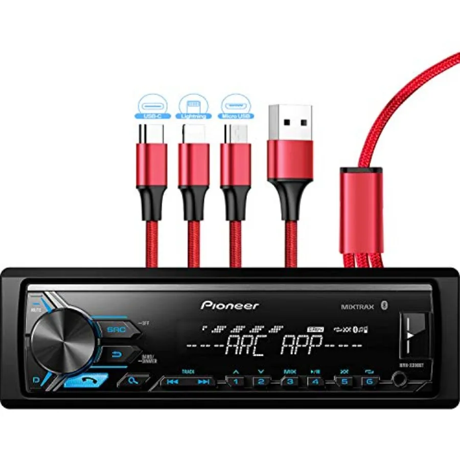 

Цифровой медиаприемник MVH-X390BT с приложением ARC, MIXTRAX, встроенным Bluetooth и прямым управлением через USB для iPod/iPhone и Android-устройств