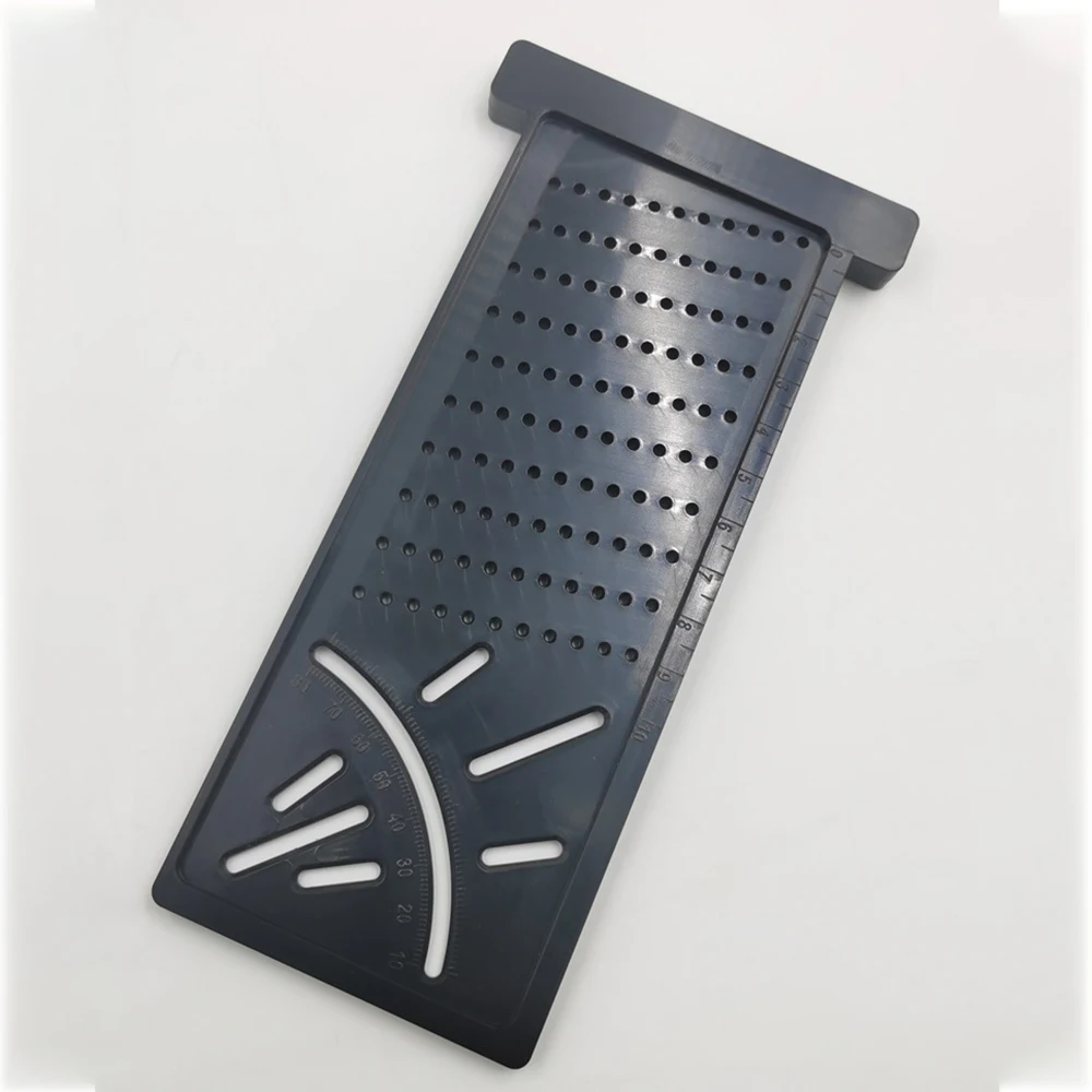 Carpenter Angle Ruler Wear resistant Save Time Wood working Scribing Durable Household Gadgets Vernier Angle Gauge Plastic