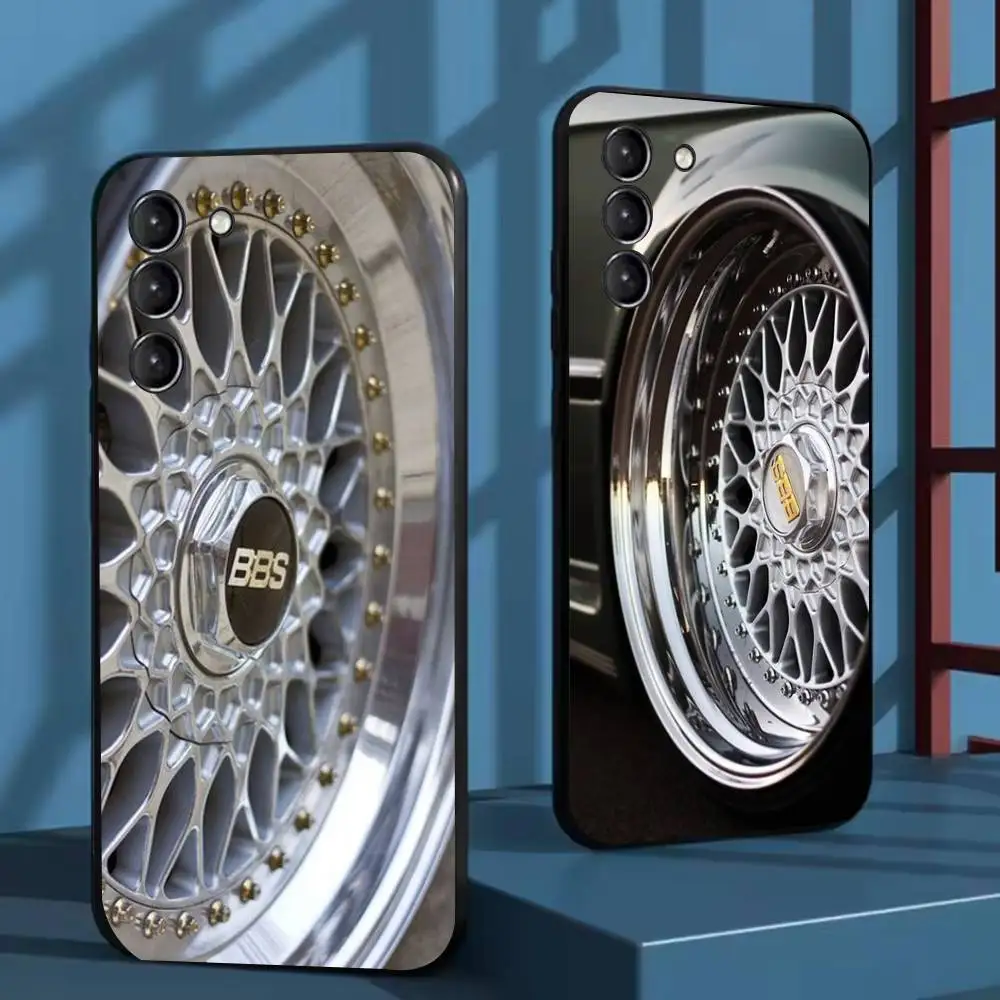 

BBS Car Rim Wheel Phone Case For Samsung Galaxy A73,72,51,53,52,71,22,5G,Note,J7,8,9 Soft Black Cover