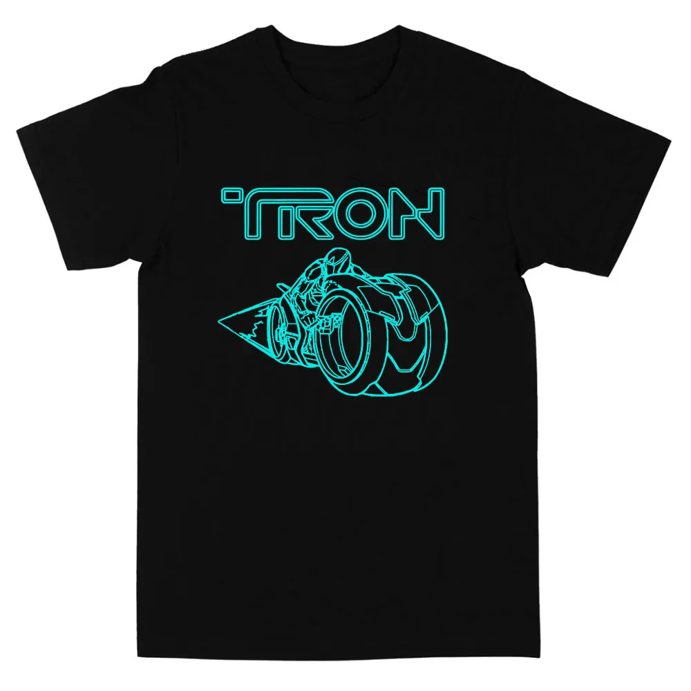 

TRON Ares Tshirts Rock Band NINE INCH NAILS T-shirt Cotton Short Sleeve Loose Male Tees Unisex Streetwear Film Graphic Print Top