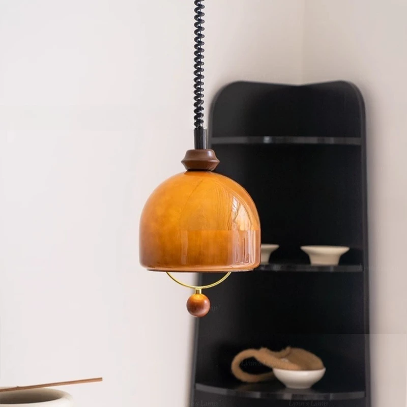 

Retractable restaurant retro wabi-**** wind medieval chandelier, study bar tea room