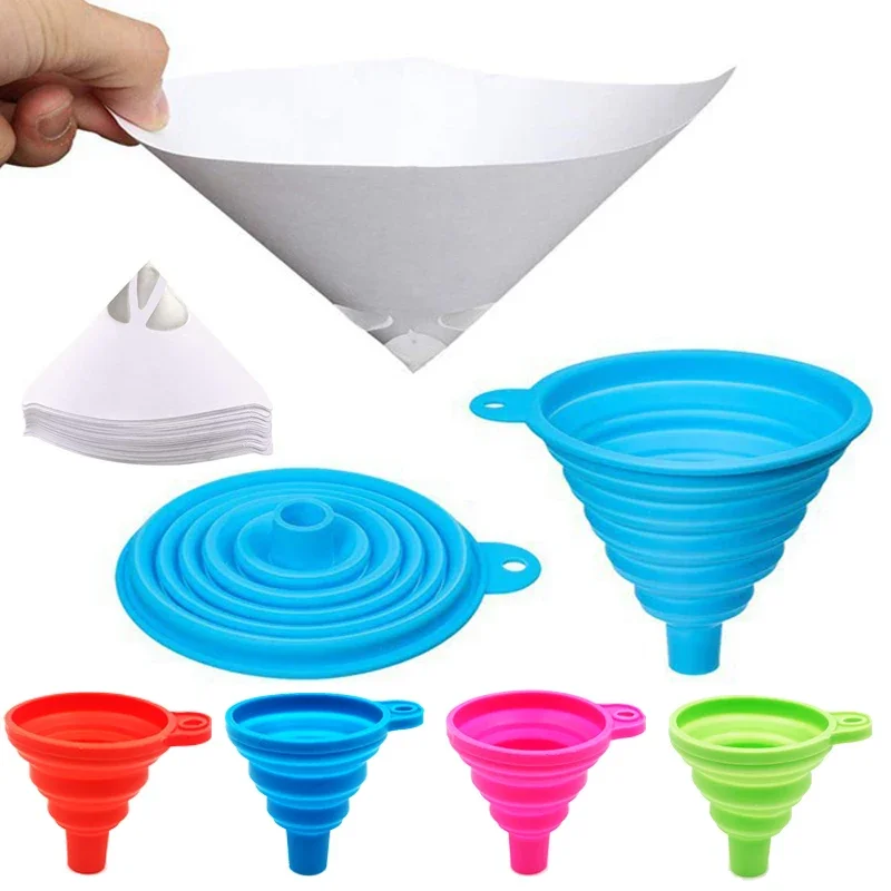 Paint Straining Funnel Disposable Filter Paper 100 Mesh Conical Paint Purifying Strain uniform Filter Mesh Nylon Micron Paper