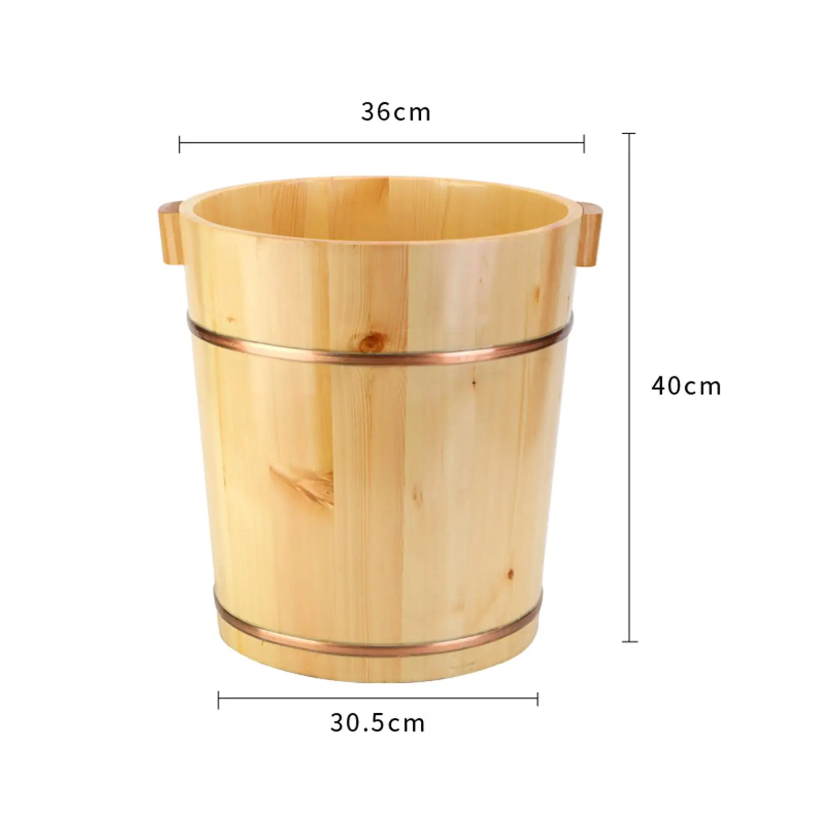 Wooden Foot Bucket, Multi-purpose Foot Bath, Foot Bath Bucket, Household