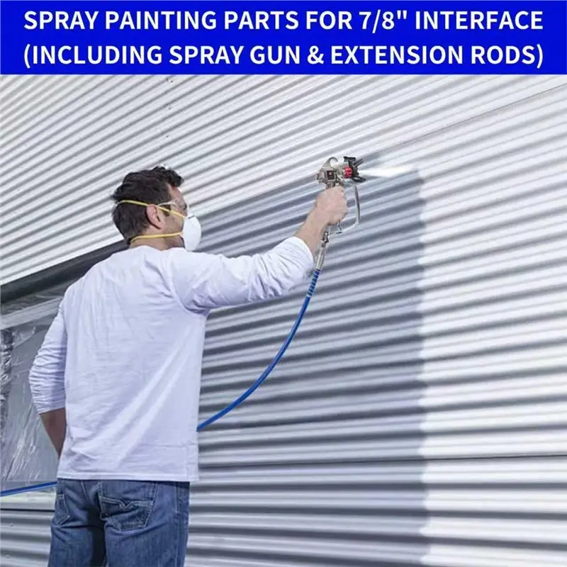 ABKY-For Efficient Wall Painting And Home Decoration Airless Sprayer Nozzle Tips 517 415 Kit With Guard