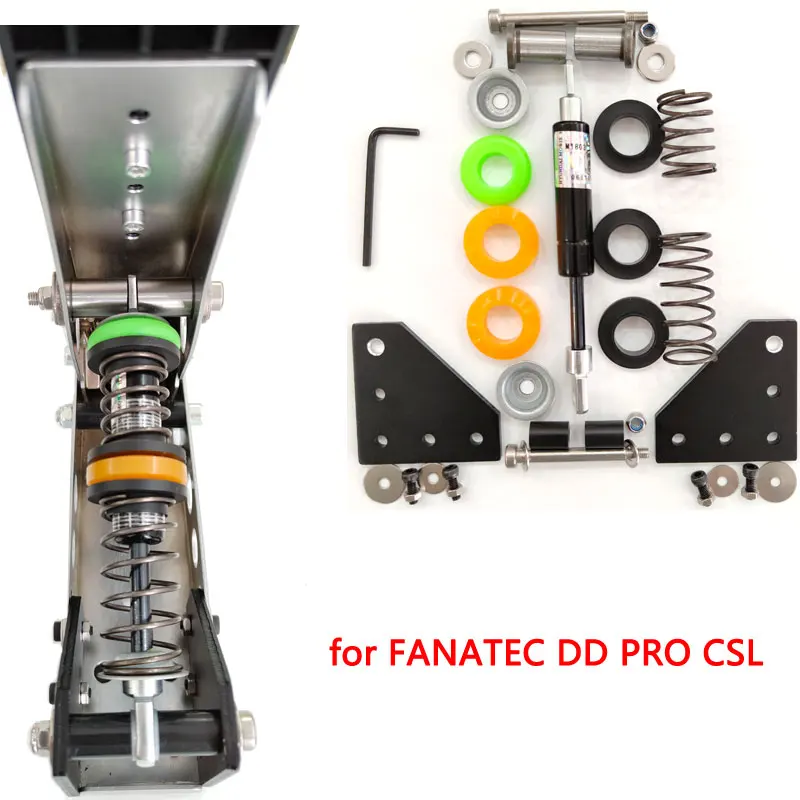 

Simracing Pedal Throttle Brake Clutch Hydraulic Damping Modified Upgrade Accessories For FANATEC DD Pro CSL Pedal