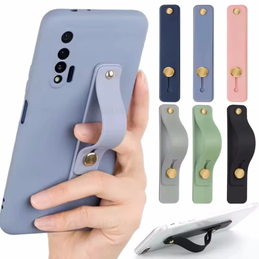 

Держатель для мобильного телефона, кольцо на палец, двухтактный браслет на запястье, подставка для телефона для IPhone 13 14, Huawei, универсальные аксессуары для телефонов