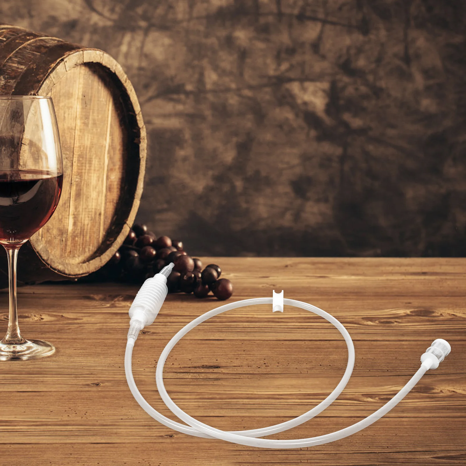

Wine Transfer Tool Reusable Manual Siphon Hose For Homebrew Beer Making Lightweight Tubing Red Wine Brewing