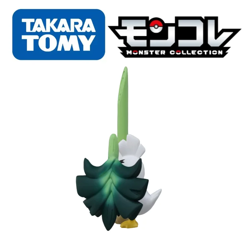 Figuras de Pokémon TAKARA TOMY originales, MS-30, farfeth 'd, PVC, 5cm, modelo de Pokémon, regalo, colección de Anime, juguete para niños