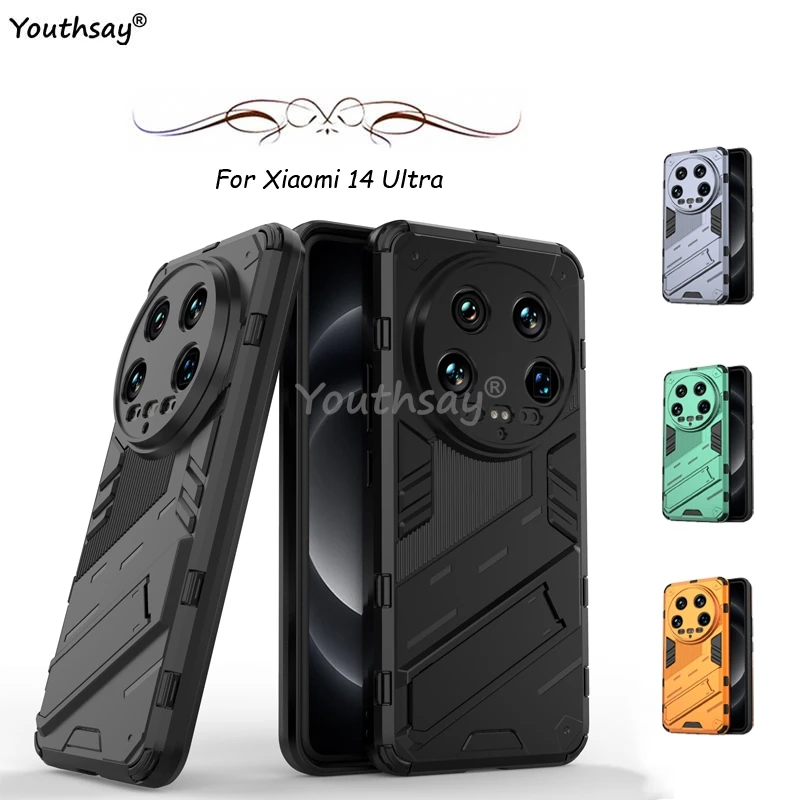 For Cover Xiaomi 14 Ultra Case Shockproof Luxury Hard Silicone Protective Phone Case Xiaomi 14 Ultra Cover Xiaomi 14 Ultra Cover