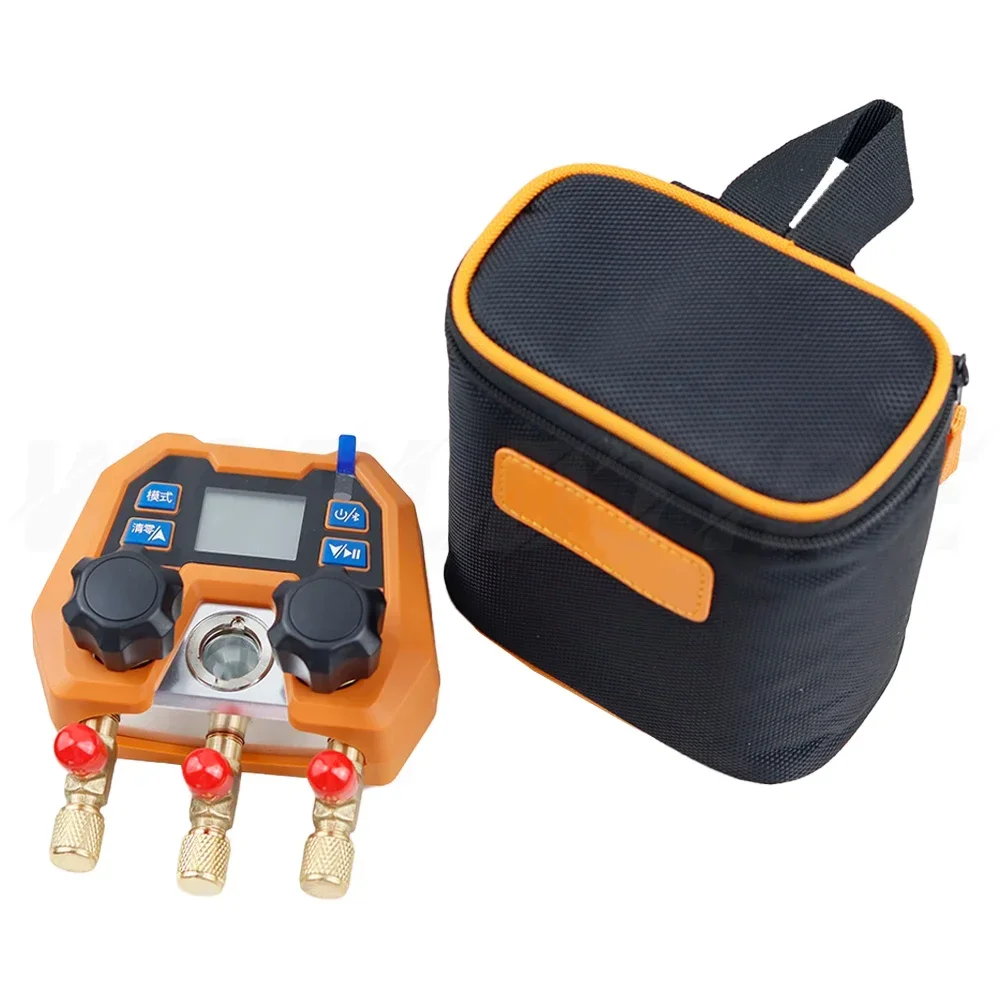 DMG-4B Digital Manifold Meter - Refrigeration Dual Gauge Valves