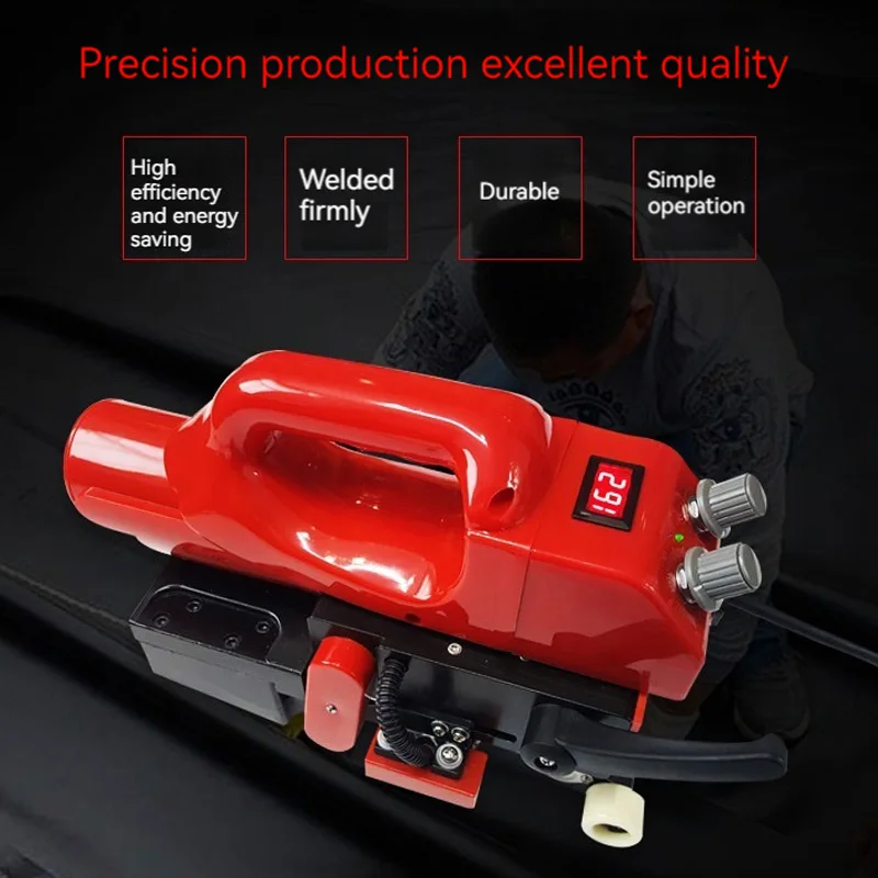 

220 В 501 Сварочный аппарат для геомембраны, сварочный аппарат с горячим клином, HDPE лист, пластик, лайнер для пруда, сварочный аппарат для ремонта ПВХ, сварочный аппарат