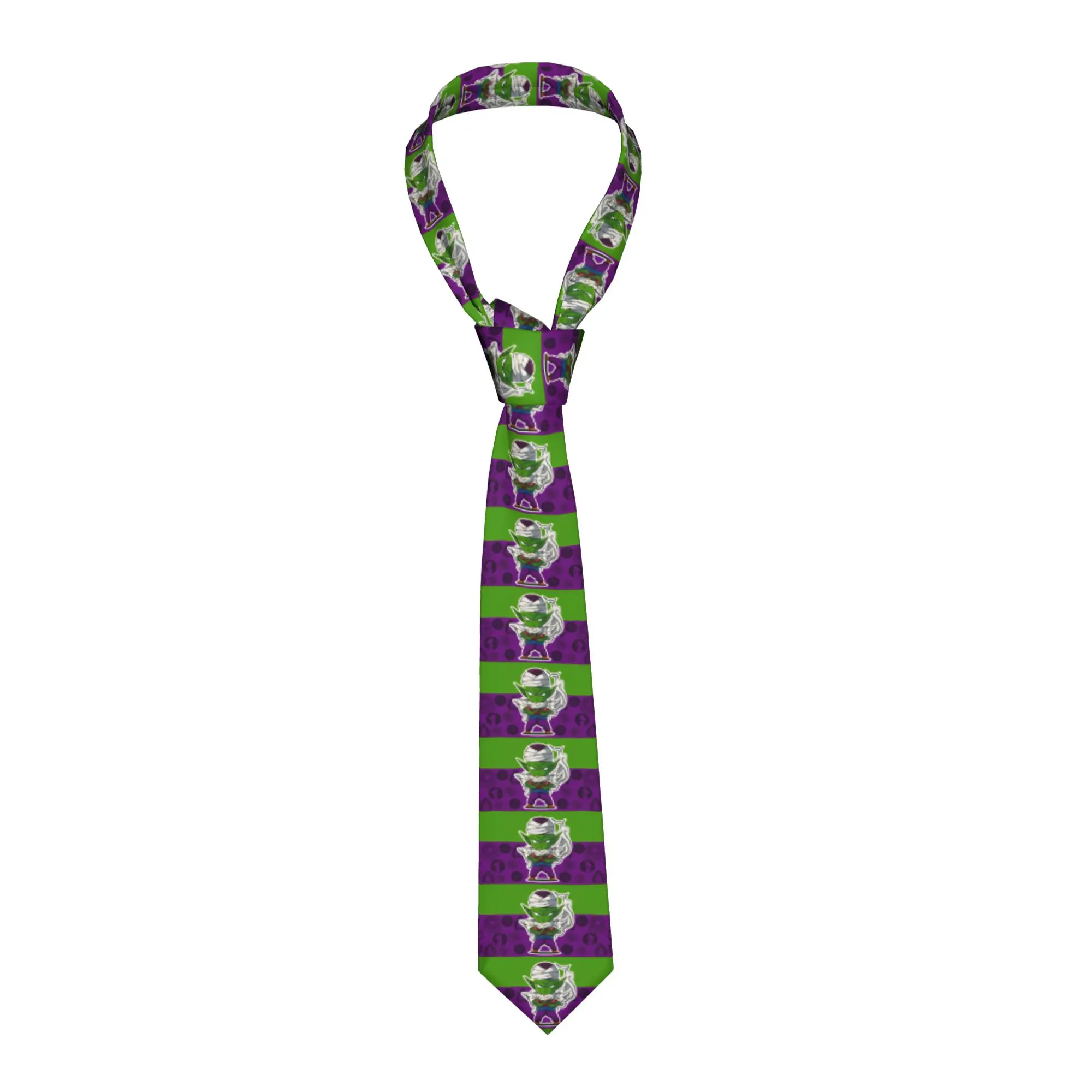 

Dragons Ball Z Piccolo Neckties Unisex Skinny Anime 8 cm Wide Neck Tie for Mens Shirt Accessories Cravat Wedding Cosplay Props