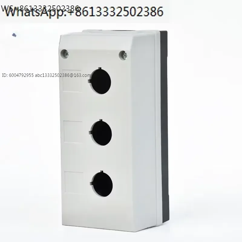 3-hole button box TN2-B3 waterproof button box 22 PCT 3-hole button box