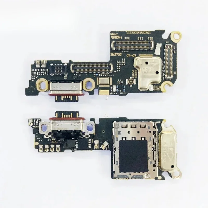 Charge Board For Xiaomi 13 SIM Card Reader USB Port Connector Dock Charging Ribbon PCB Flex Cable With Microphone Mic